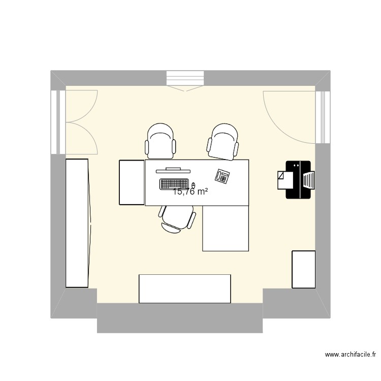 2e Pire solution. Plan de 0 pièce et 0 m2