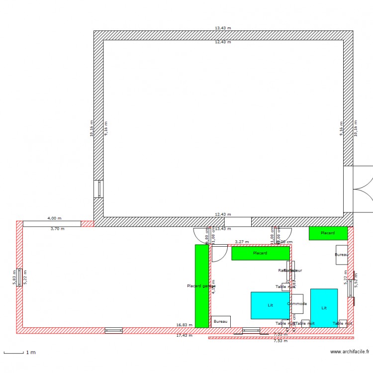 extension_maison_1. Plan de 0 pièce et 0 m2