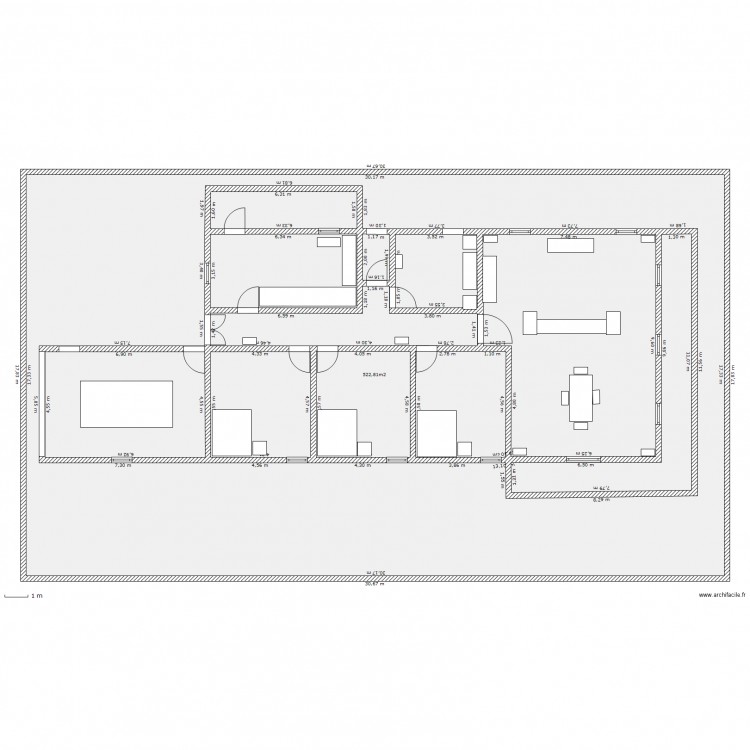 belle maison. Plan de 0 pièce et 0 m2