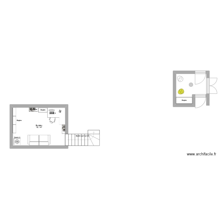 Maison Bois-Rouge. Plan de 0 pièce et 0 m2