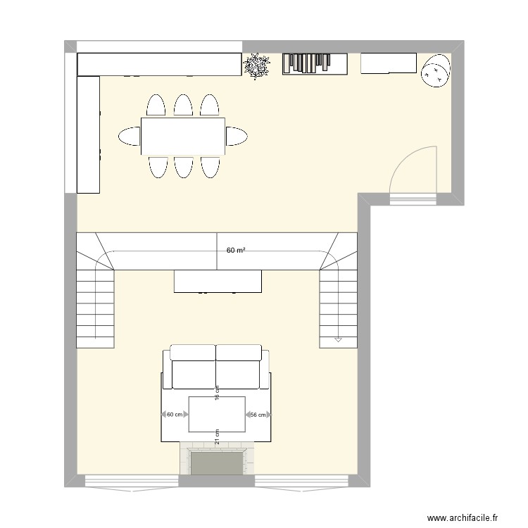 Stage . Plan de 0 pièce et 0 m2