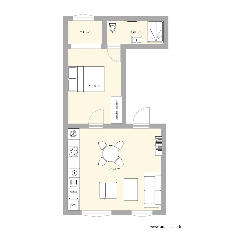 neuray 1er V4. Plan de 0 pièce et 0 m2