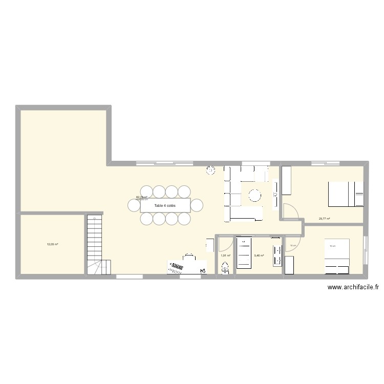 MAISON MARAMBAT. Plan de 0 pièce et 0 m2