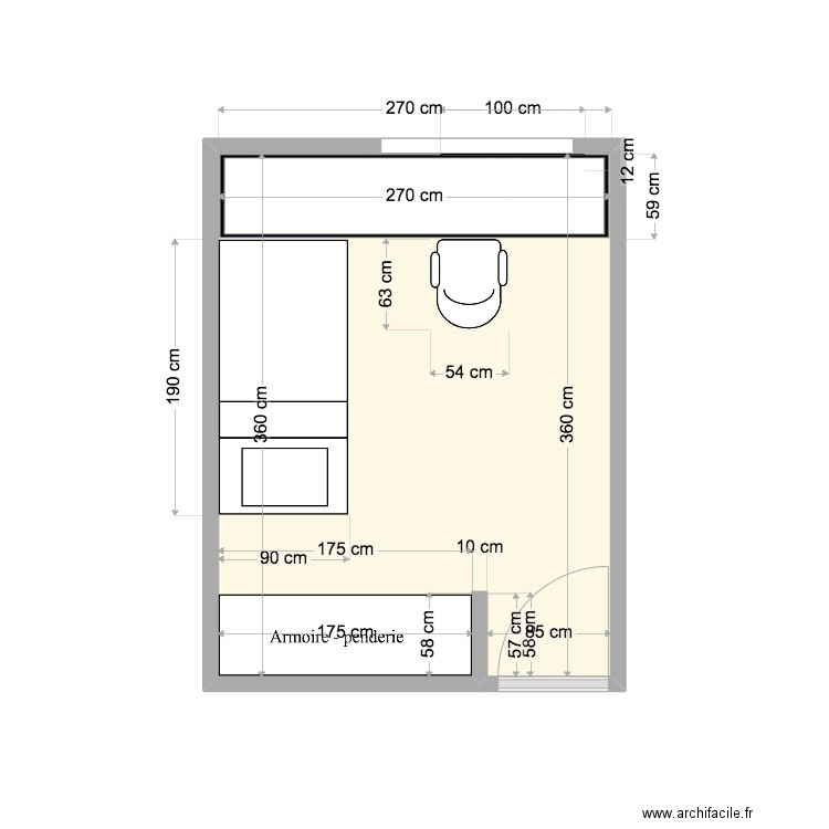 Kch1. Plan de 0 pièce et 0 m2