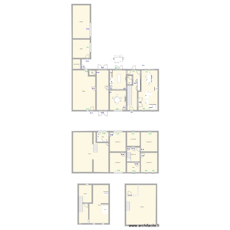 Plan deco Sara 2. Plan de 0 pièce et 0 m2