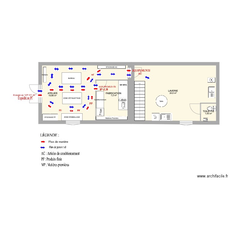 LABORATOIRE. Plan de 0 pièce et 0 m2