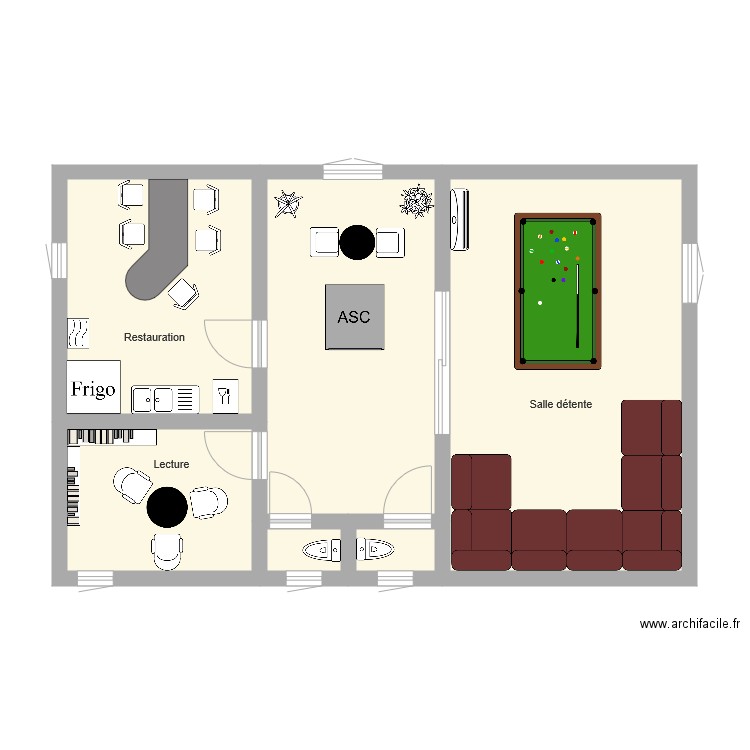 etage 2 . Plan de 0 pièce et 0 m2