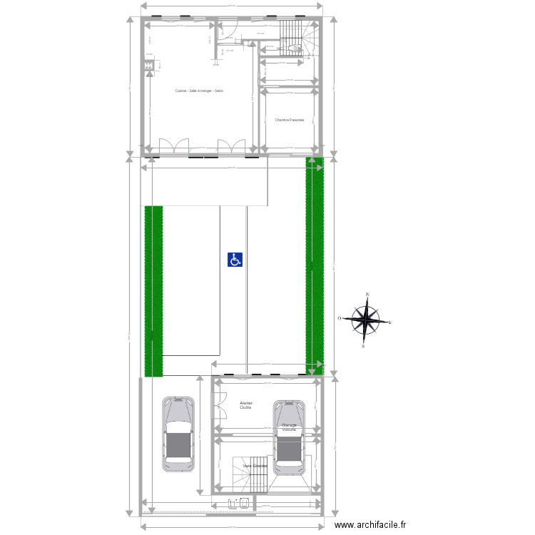 RDC 777006. Plan de 0 pièce et 0 m2