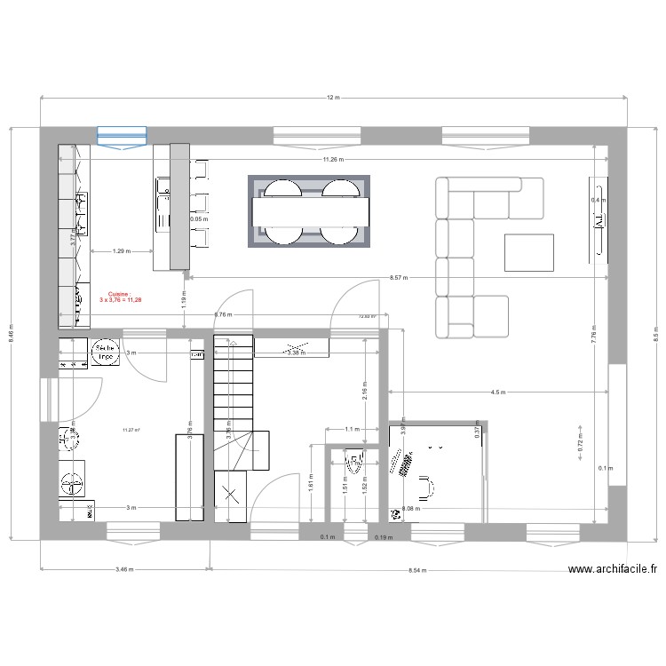 radoux 2. Plan de 0 pièce et 0 m2