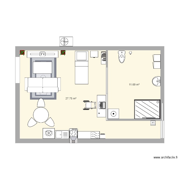 amenagement pmr. Plan de 0 pièce et 0 m2