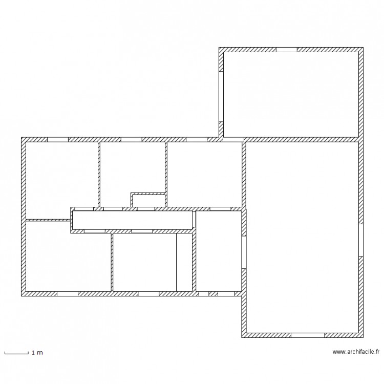 maison. Plan de 0 pièce et 0 m2