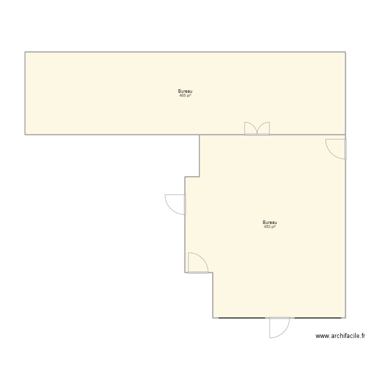 350 Lacombe. Plan de 0 pièce et 0 m2