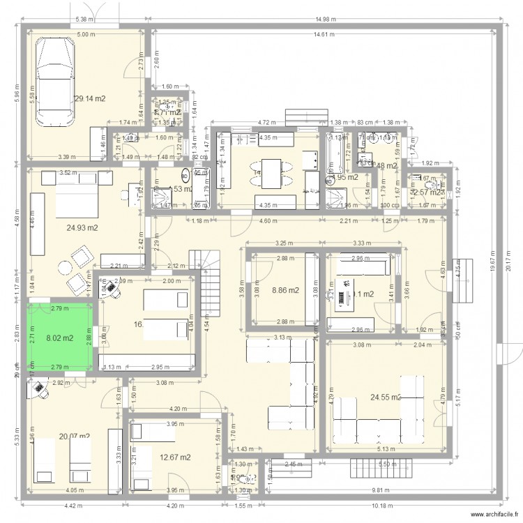 DAR FINAL. Plan de 0 pièce et 0 m2