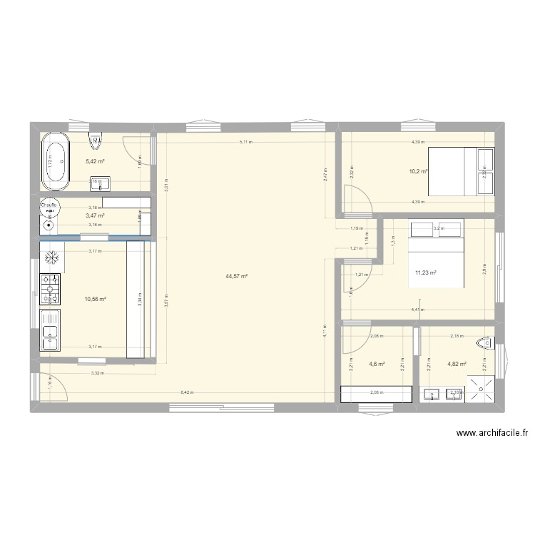 kaza V2. Plan de 0 pièce et 0 m2