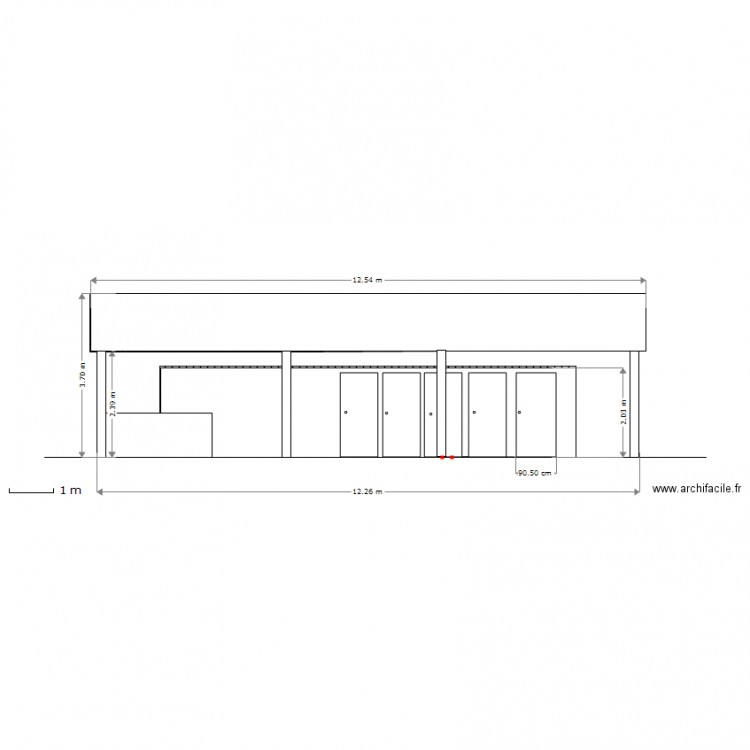 Sanitaire 2013 coté 2. Plan de 0 pièce et 0 m2