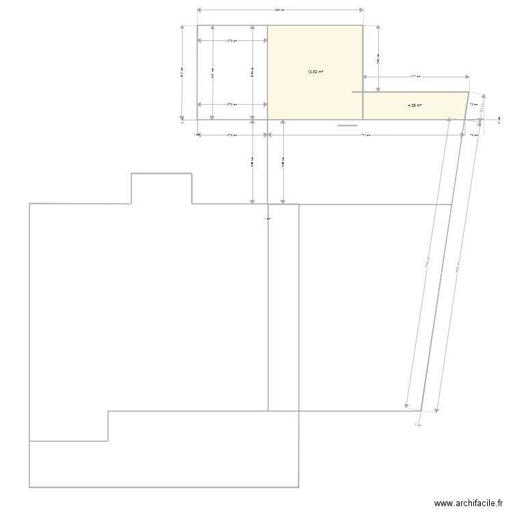 Salle a manger 2 - Plan dessiné par legarsquibricole