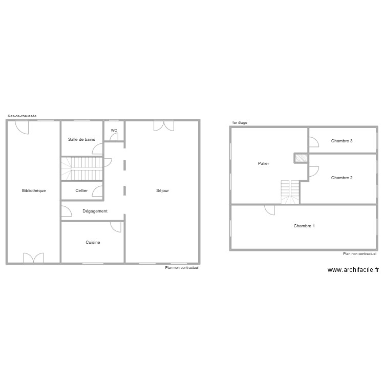 piau. Plan de 11 pièces et 1001 m2