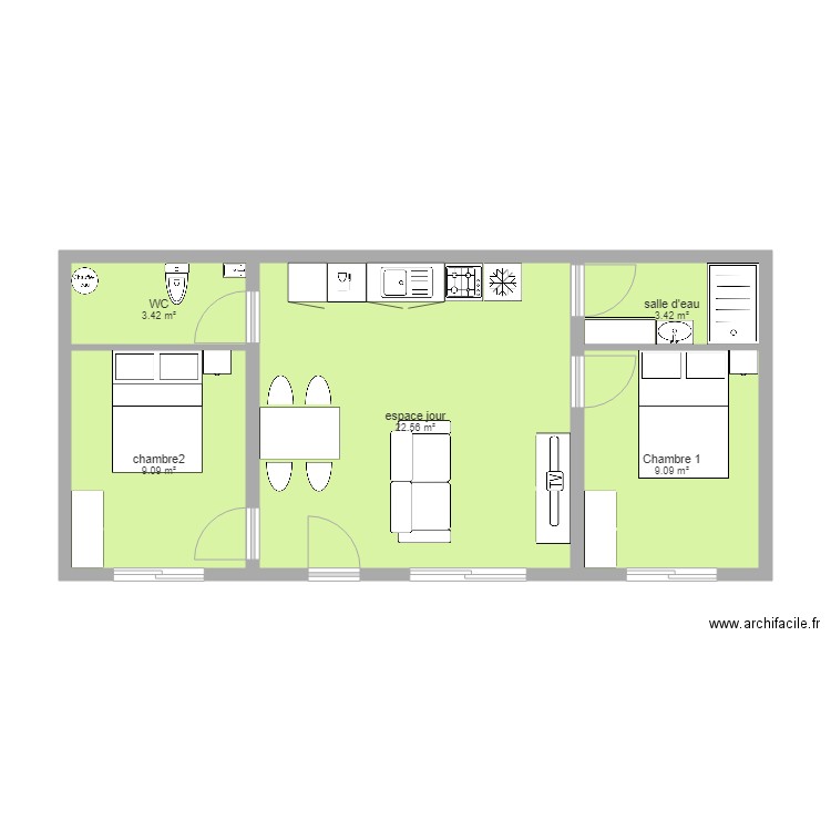 mobil. Plan de 0 pièce et 0 m2