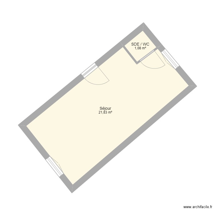 Studio RDC - Peynier . Plan de 0 pièce et 0 m2