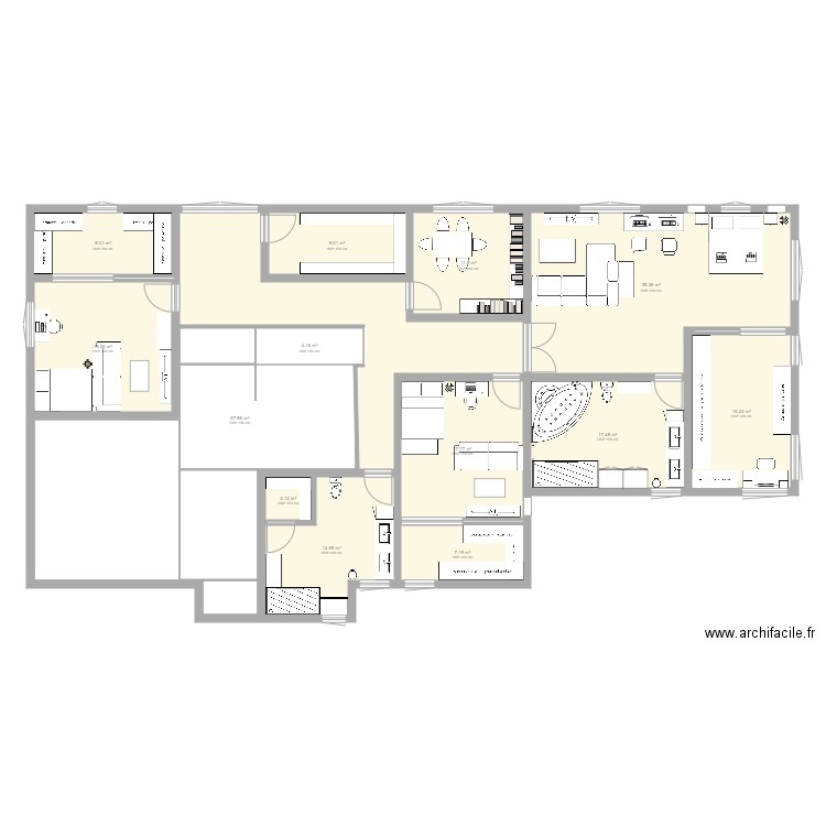 maisanine de rêve. Plan de 0 pièce et 0 m2