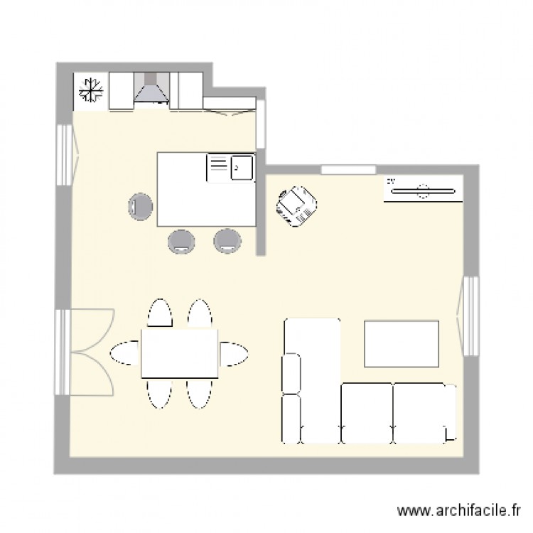 Plan 1 Travaux. Plan de 0 pièce et 0 m2