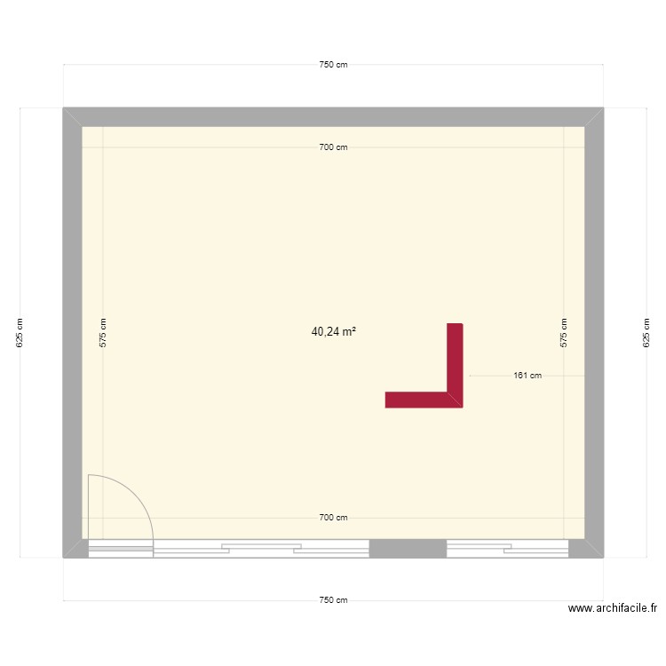 stud base 2 . Plan de 0 pièce et 0 m2