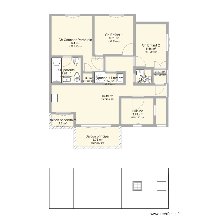 Appartement C20 Laksour. Plan de 0 pièce et 0 m2