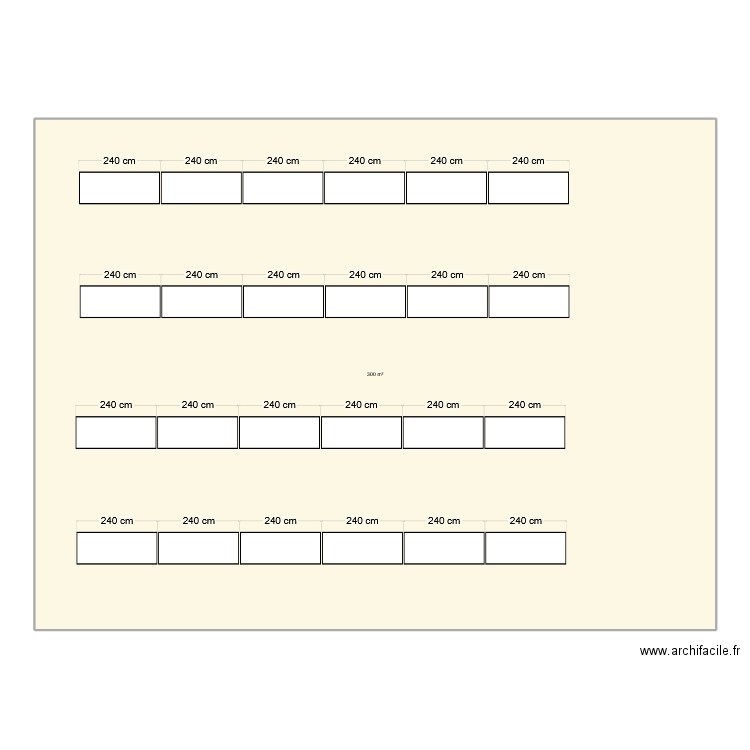 Baker Park. Plan de 1 pièce et 300 m2