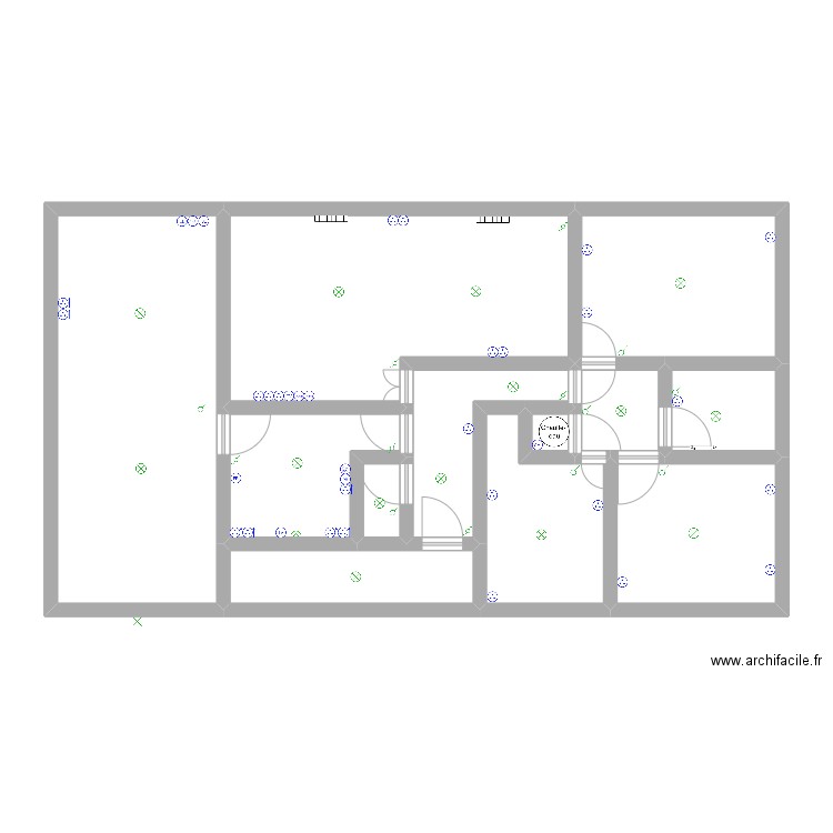 maison T3E. Plan de 0 pièce et 0 m2