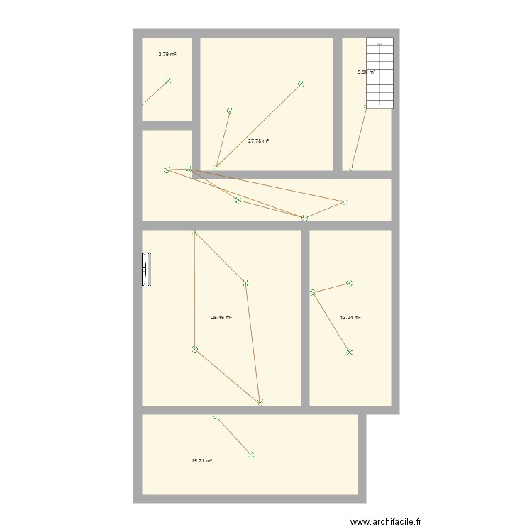 plan archi facile . Plan de 0 pièce et 0 m2