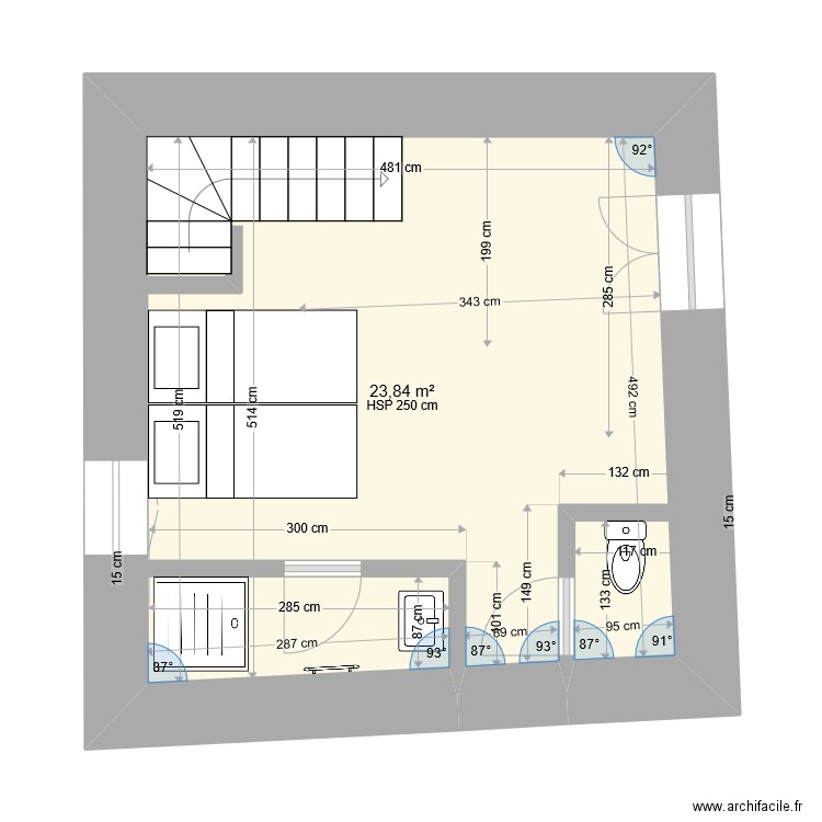 Bergerie ET1.4 fini. Plan de 0 pièce et 0 m2