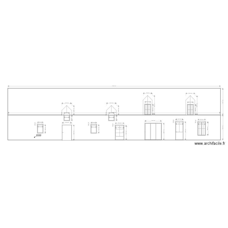 facade maison dylan 2. Plan de 0 pièce et 0 m2