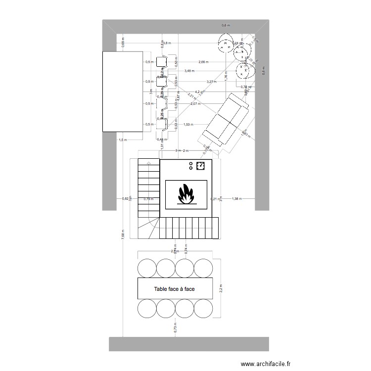 Maison. Plan de 0 pièce et 0 m2