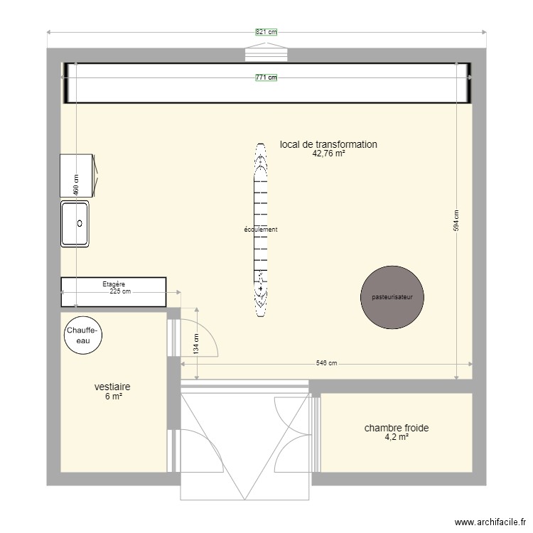 plan local de transfo. Plan de 0 pièce et 0 m2