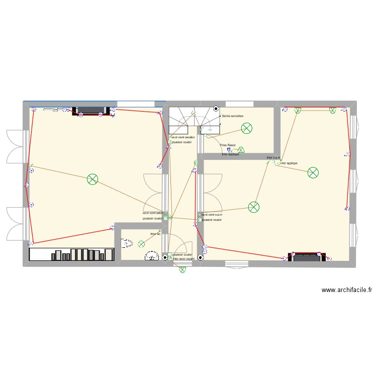 elec. Plan de 0 pièce et 0 m2