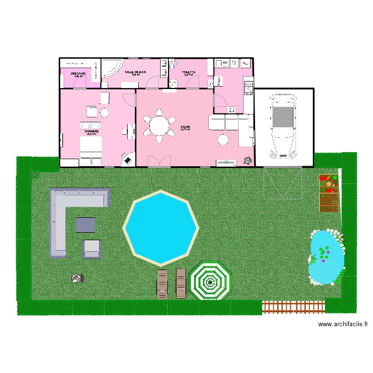 Ma maison. Plan de 0 pièce et 0 m2