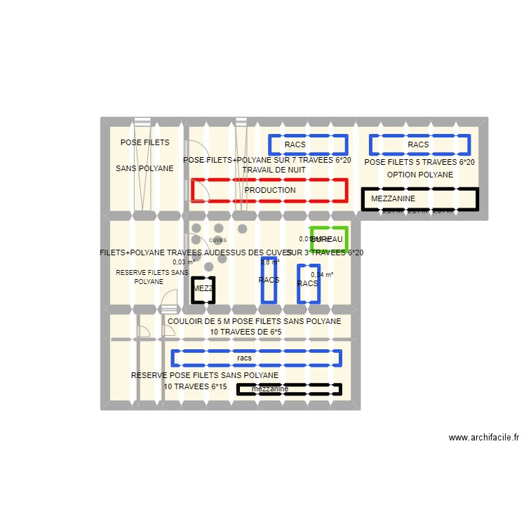 TROISEL. Plan de 0 pièce et 0 m2