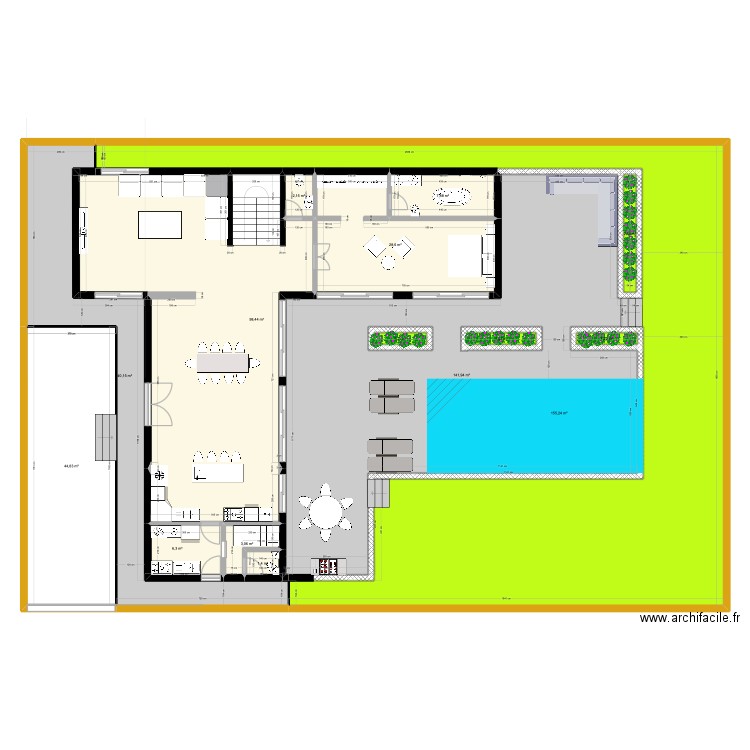 ALTEA REVUE PAR PMOUSSA VERSION GP6. Plan de 27 pièces et 764 m2