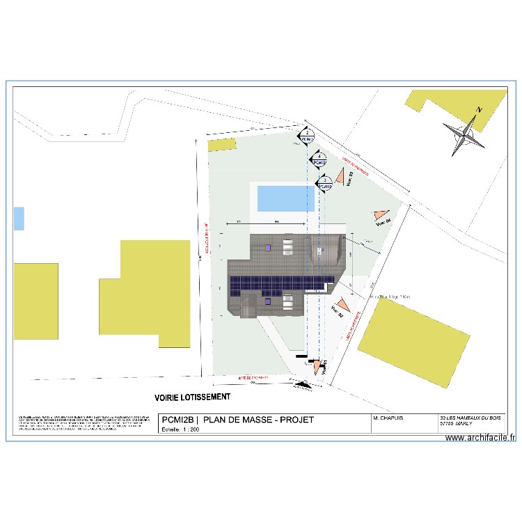 CHAPUIS 3. Plan de 0 pièce et 0 m2