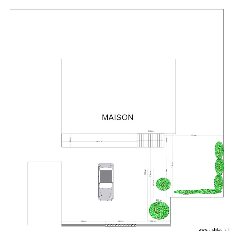 Terrasse Garage Messigny. Plan de 0 pièce et 0 m2