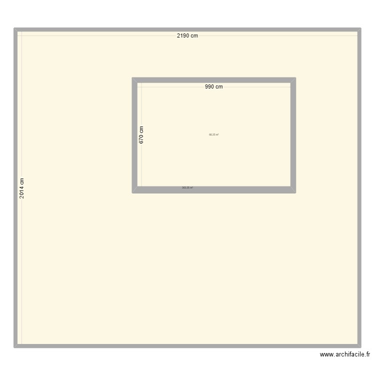 MAISON LAMANON. Plan de 2 pièces et 507 m2