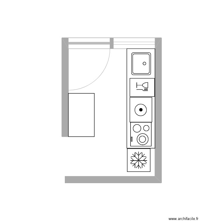 Cuisine Ducharmoy. Plan de 0 pièce et 0 m2