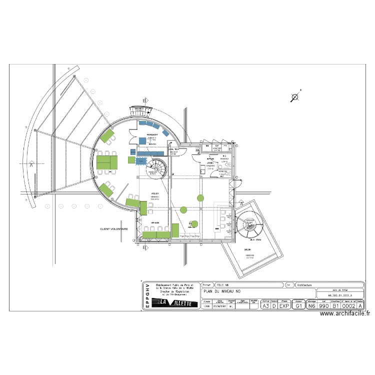 Folie N6 RDC. Plan de 0 pièce et 0 m2