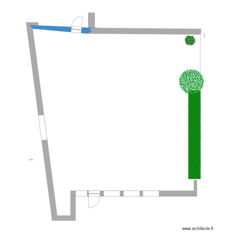 Jardin2. Plan de 0 pièce et 0 m2