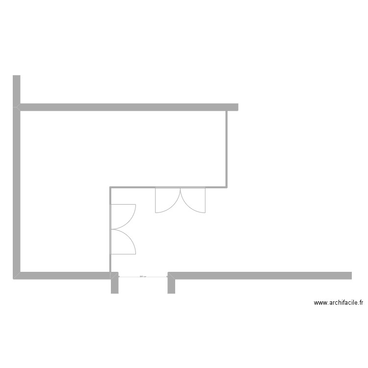 1er RTP. Plan de 0 pièce et 0 m2