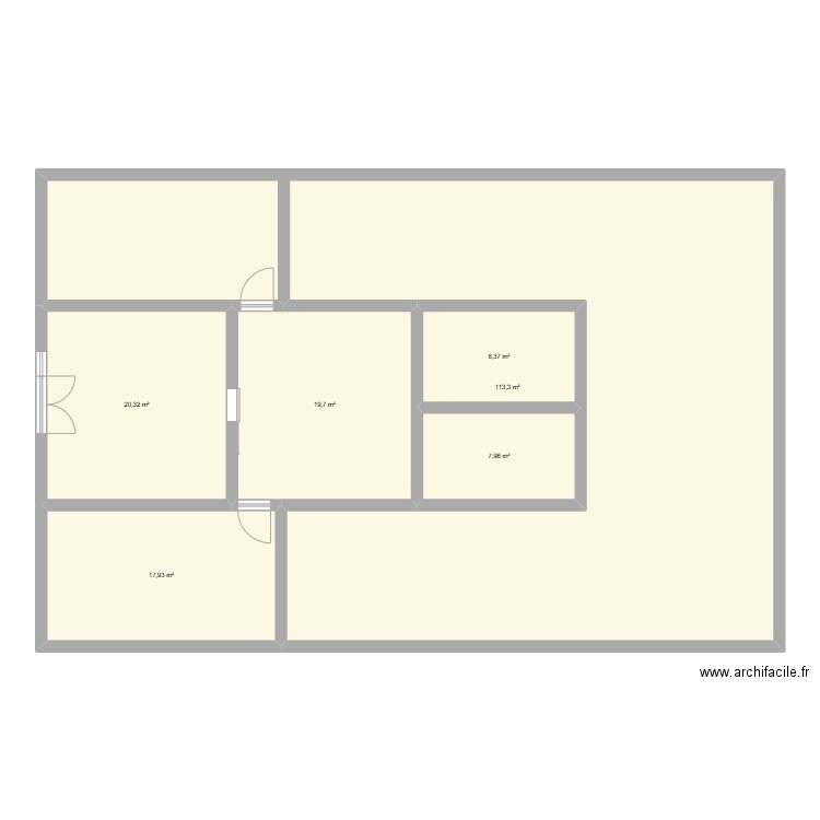 Plan SPA sensation . Plan de 6 pièces et 188 m2