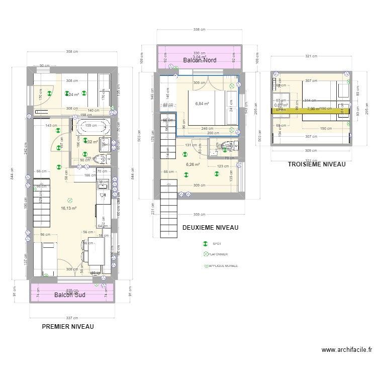 APPART ALPE VERSION FINALE. Plan de 10 pièces et 52 m2