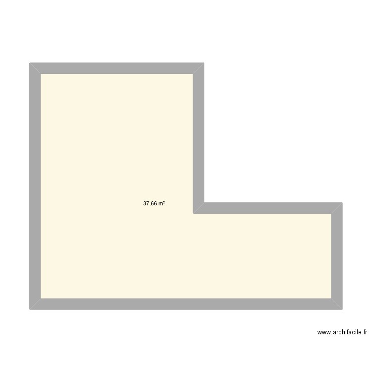 maison11. Plan de 1 pièce et 38 m2