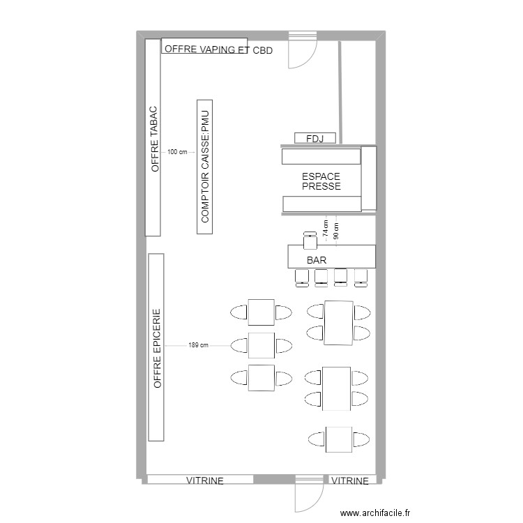 LE NEWS. Plan de 0 pièce et 0 m2