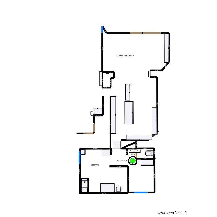 PLAN INTRUSION & VIDEOSURVEILLANCE - PRUNIAUX EMMANUEL . Plan de 0 pièce et 0 m2